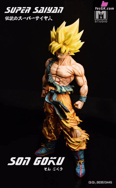 Dragon Ball Legendary Super Saiyan Son Goku Gk Statue - Man Studio [Pre-Order]