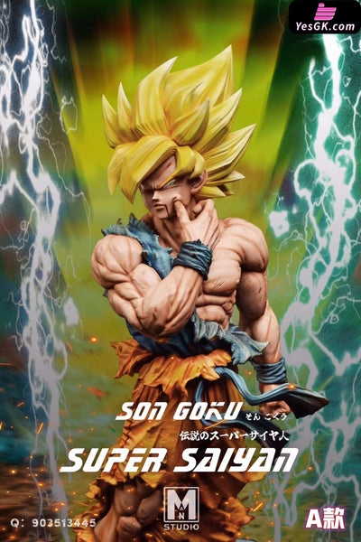 Dragon Ball Legendary Super Saiyan Son Goku Gk Statue - Man Studio [Pre-Order]