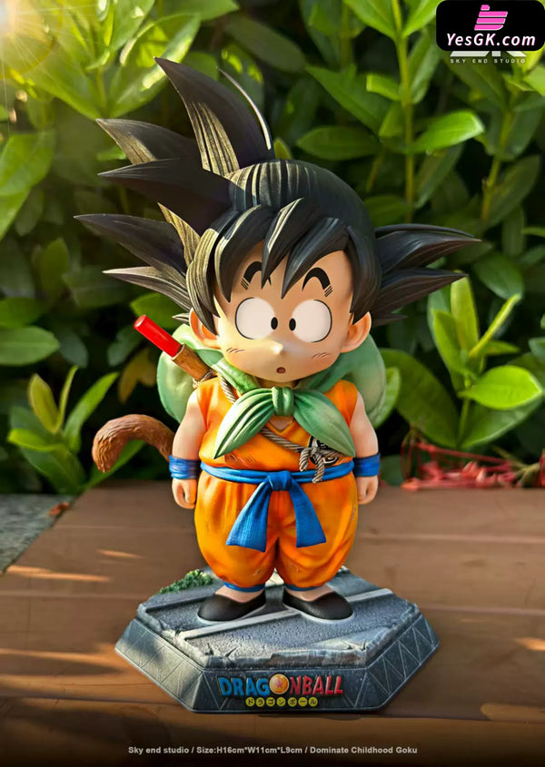 Dragon Ball Little Goku First Arrival in a Western City GK Statue - Sky End Studio [In-Stock] - DragonBall