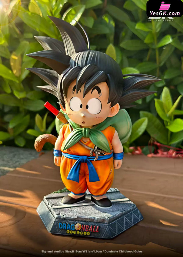 Dragon Ball Little Goku First Arrival in a Western City GK Statue - Sky End Studio [In-Stock] - DragonBall