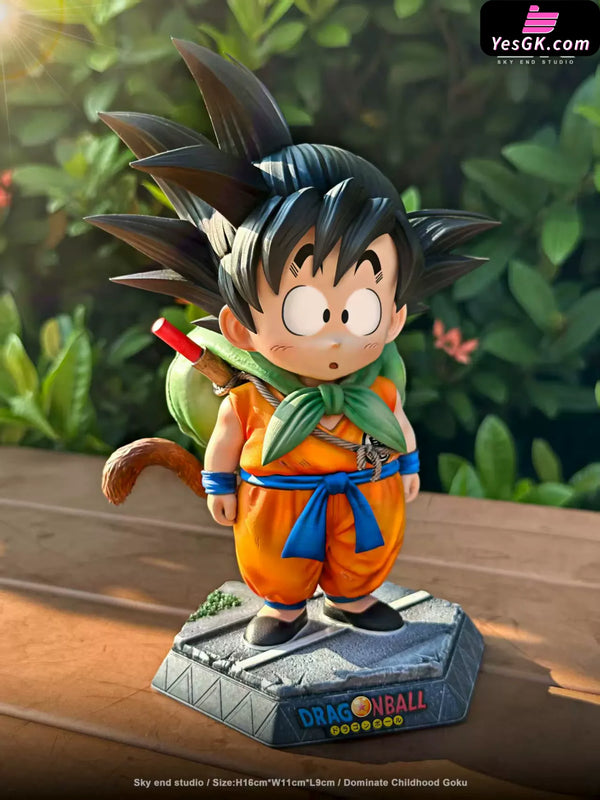 Dragon Ball Little Goku First Arrival in a Western City GK Statue - Sky End Studio [In-Stock] - DragonBall