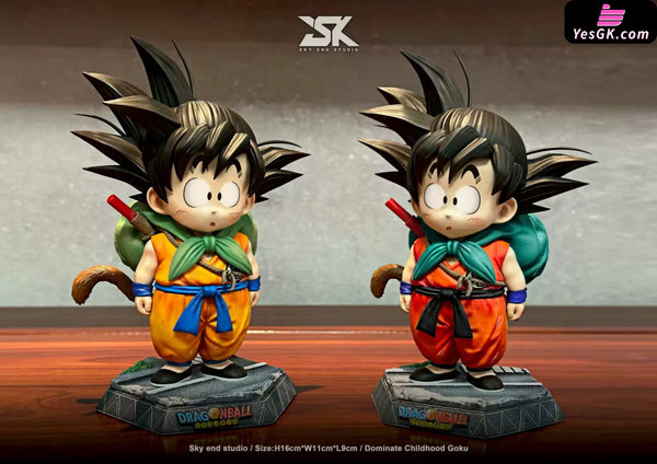 Dragon Ball Little Goku First Arrival in a Western City GK Statue - Sky End Studio [In-Stock] - Full Payment / Anime