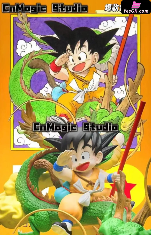 Dragon Ball Little Goku Rides Shenron GK Statue - CnMagic Studio & Toy’s my dream Studio [In-Stock] - Dragon Ball