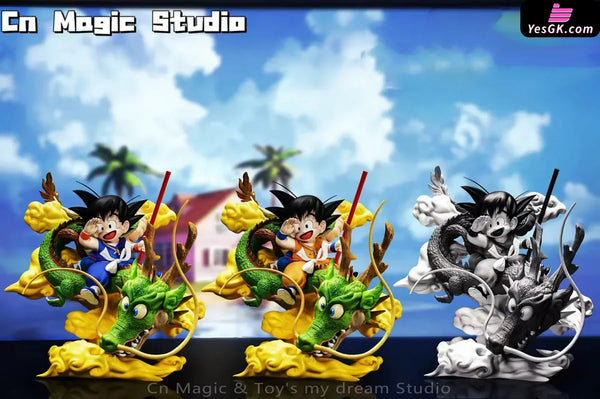 Dragon Ball Little Goku Rides Shenron GK Statue - CnMagic Studio & Toy’s my dream Studio [In-Stock] - Dragon Ball