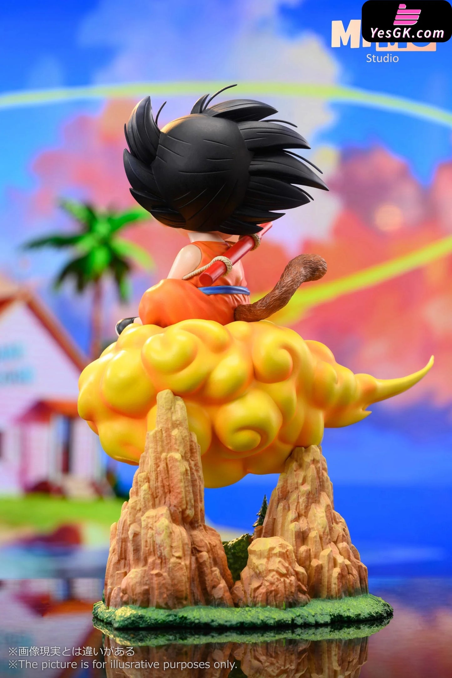 Dragon Ball Little Goku With Somersault Cloud Statue - Mimo Studio [Pre-Order]