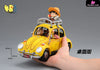 Dragon Ball Little Yellow Car Son Goku & Master Roshi Kuririn Statue - Db Studio [Pre-Order]