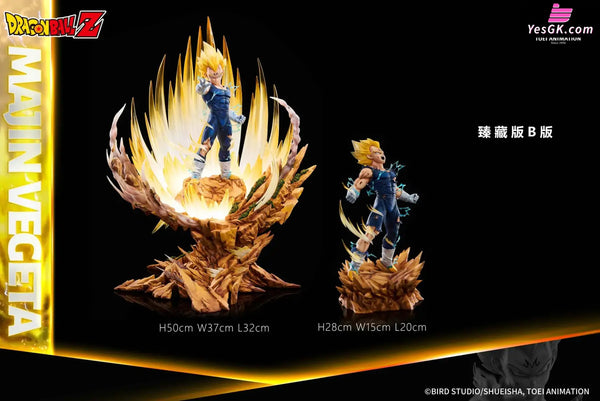 Dragon Ball Majin Vegeta 1/6 Statue (Licensed) - Light Year Studio [In-Stock] - Full Payment / B Deluxe - Dragon Ball