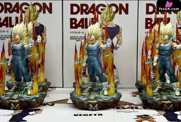 Dragon Ball The ’Bad Uncle’ with a Forehead Tattoo Majin Vegeta Statue - WDF Studio [In-Stock] - DragonBall