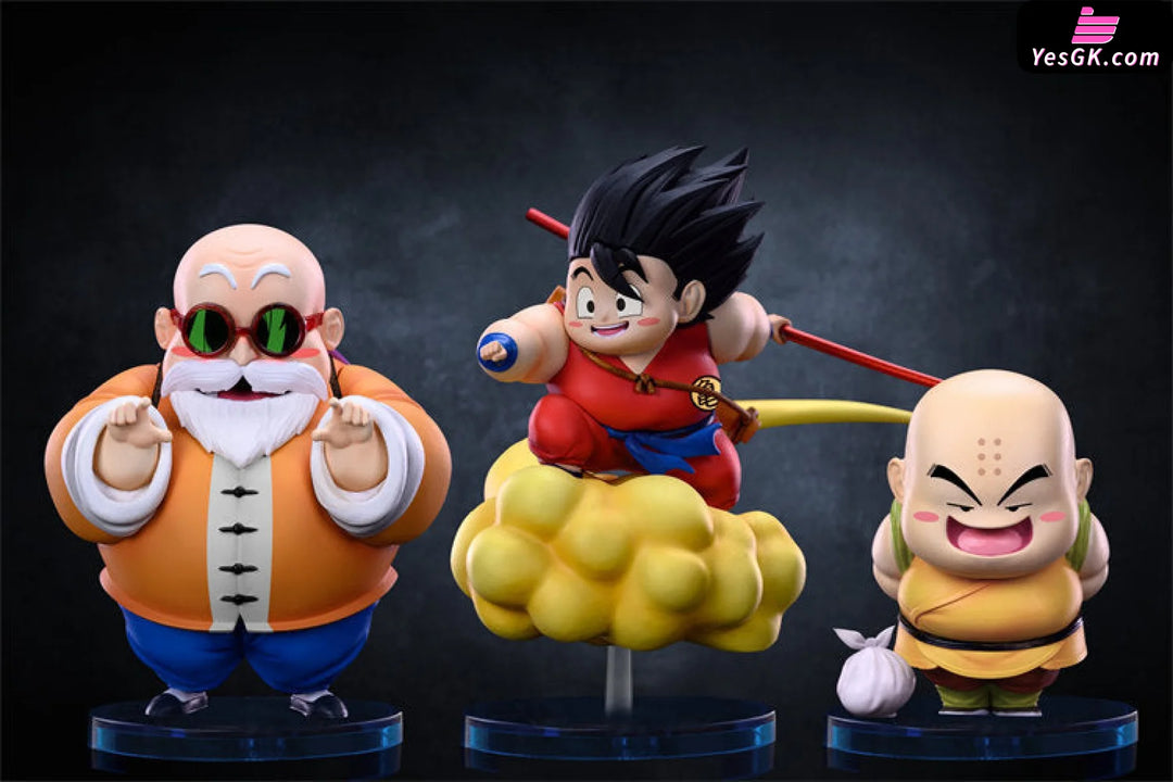 Dragon Ball Master Roshi Goku And Krillin Resin Statue - G5 Studio [Pr ...