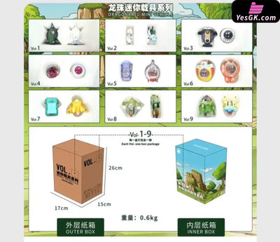 Dragon Ball Mini Vehicle #1-9 GK Statue - JacksDo Studio [In-Stock] - Dragon Ball