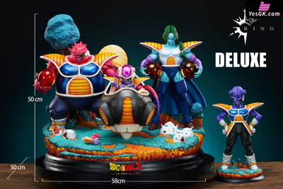 Dragon Ball Namek Chapter Ginyu Force Resin Statue - King Studio [In-Stock] Full Payment / Deluxe(Frieza Force + Kuwi)