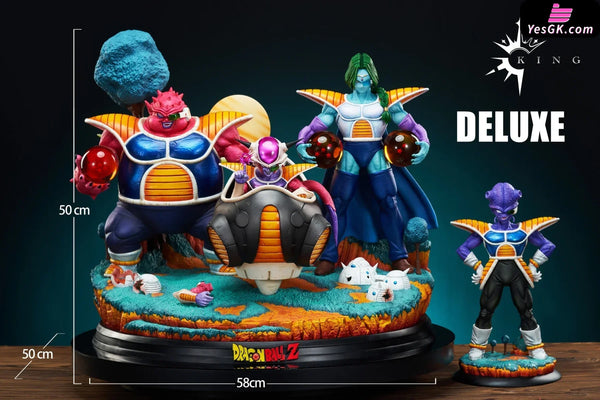 Dragon Ball Namek Chapter Ginyu Force Resin Statue - King Studio [In-Stock] Full Payment / Deluxe(Frieza Force + Kuwi)