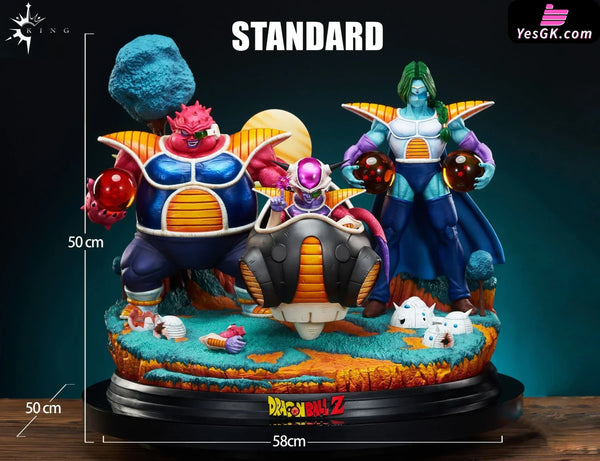 Dragon Ball Namek Chapter Ginyu Force Resin Statue - King Studio [In-Stock] Full Payment / Standard(Frieza Force)