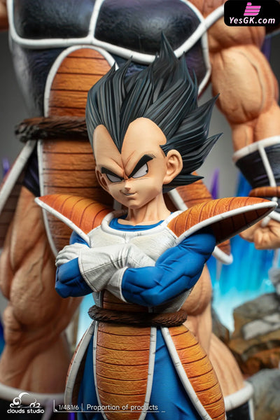 Dragon Ball Nappa Vegeta Statue - Clouds Studio [Pre - Order]