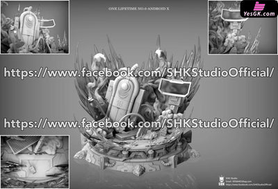 Dragon Ball One Lifetime #6 Android X Statue - Super Hero Kingdom Studio [Pre-Order]
