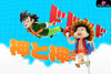 Dragon Ball One Piece Goku Luffy Statue - League Studio [Pre - Order]