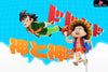 Dragon Ball One Piece Goku Luffy Statue - League Studio [Pre - Order]