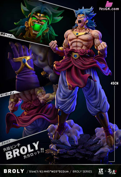 Dragon Ball Out Of Control Broly Resin Statue - Z Studio & Dim Model [Pre-Order]