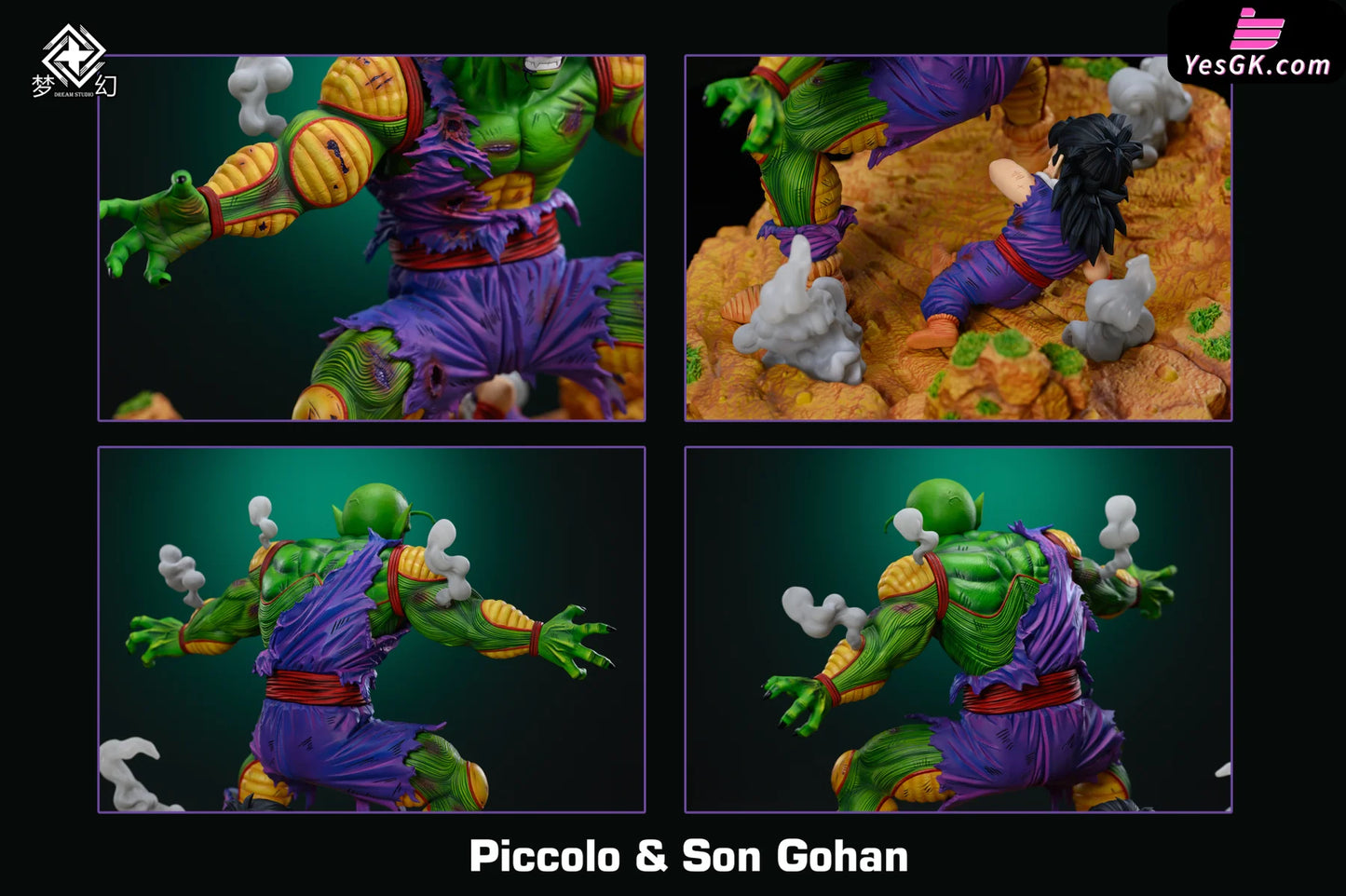 Dragon Ball Piccolo Dies To Protect Gohan Double Statue - Dream Studio [Pre-Order]