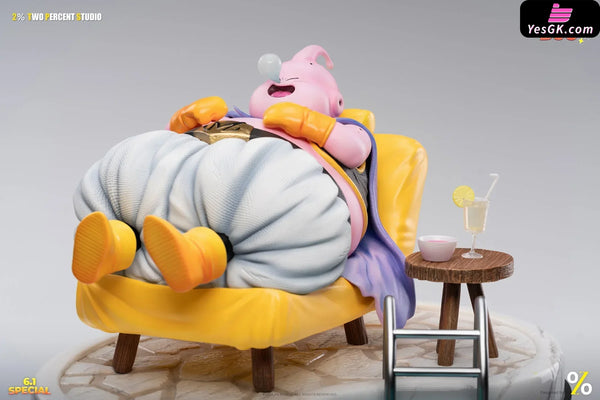 Dragon Ball Pool Fat Majin Buu Resin Statue - 2% Studio [Pre-Order]
