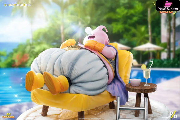 Dragon Ball Pool Fat Majin Buu Resin Statue - 2% Studio [Pre-Order]