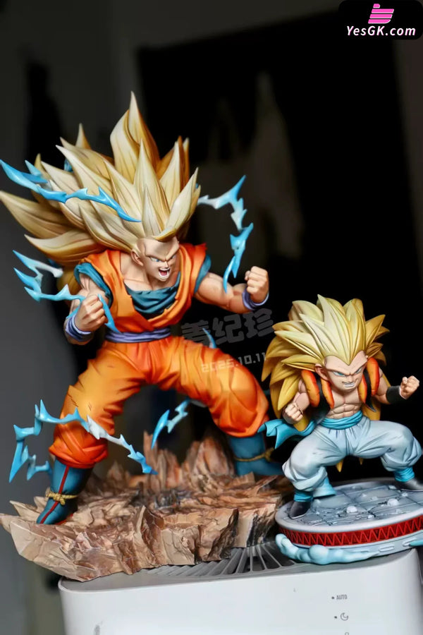 Dragon Ball Powering Up Super Saiyan 3 1/6 GK Statue - AW Studio [In-Stock] - Full Payment - DragonBall