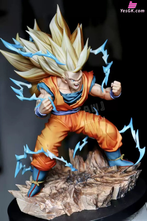 Dragon Ball Powering Up Super Saiyan 3 1/6 GK Statue - AW Studio [In-Stock] - Full Payment - DragonBall