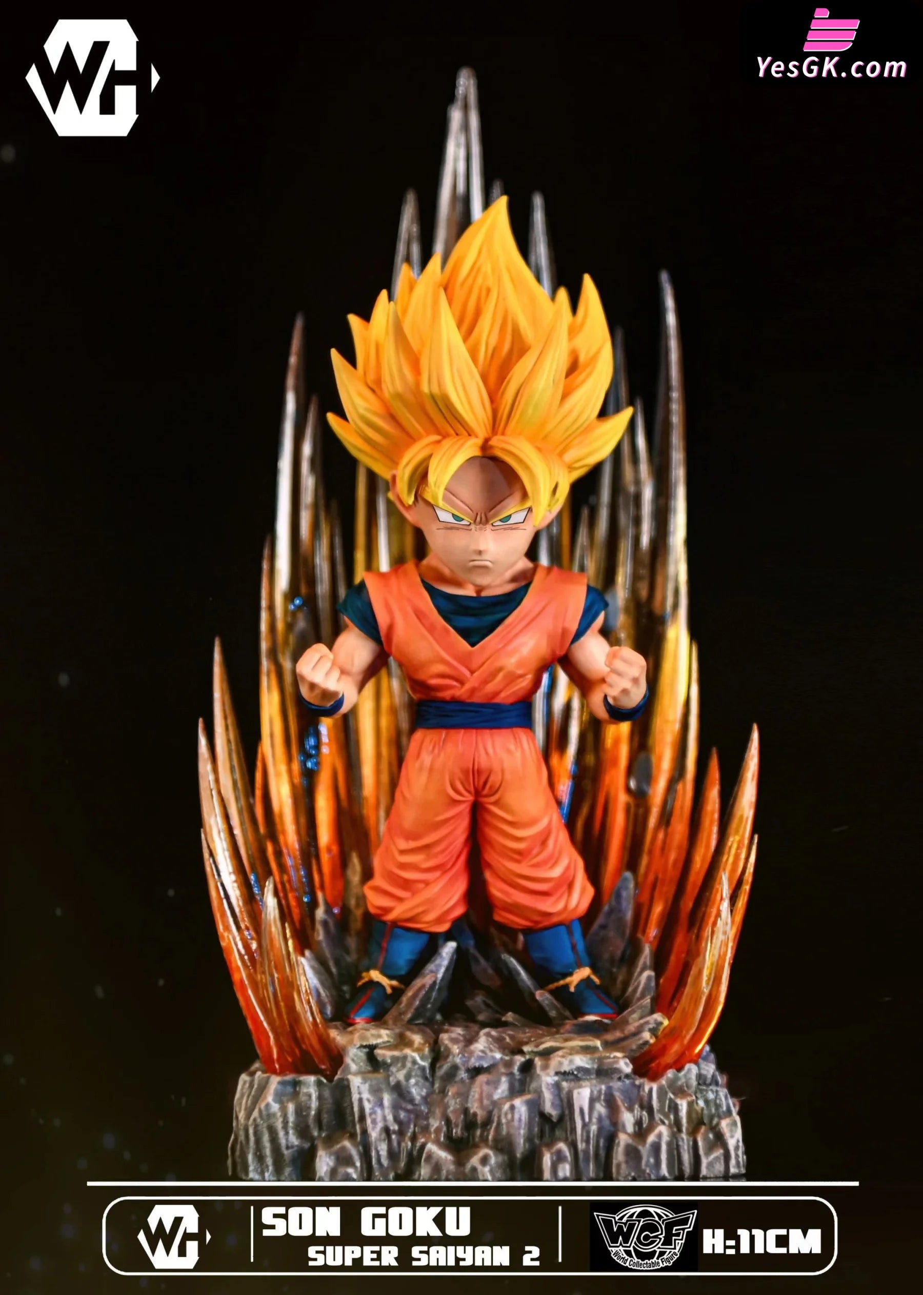 Dragon Ball Super Son Goku Super Saiyan 2 World Collectable Figure