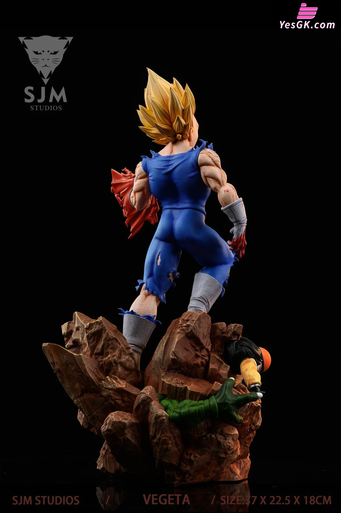 Dragon Ball Raging Vegeta Resin Statue - Sjm Studio [Pre-Order]