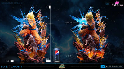 Dragon Ball Resonance Series 01 Super Saiyan 2 Goku Kame Hame Ha GK Statue - Million Studio [Pre-Order] Dragon Ball