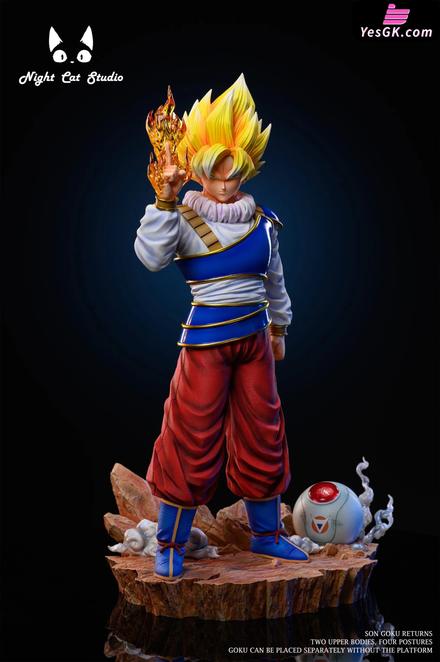 Dragon Ball Return of Son Goku Resin Statue - Night Cat Studio [Pre-Or –  YesGK