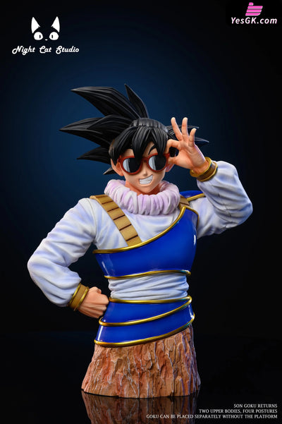 Dragon Ball Return Of Son Goku Resin Statue - Night Cat Studio [Pre - Order] Deposit / Sunglasses