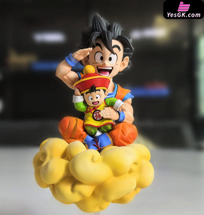 Dragon Ball Riding the Clouds Son Goku Son Gohan GK Statue - League Studio [Pre-Order] Deposit Dragon Ball