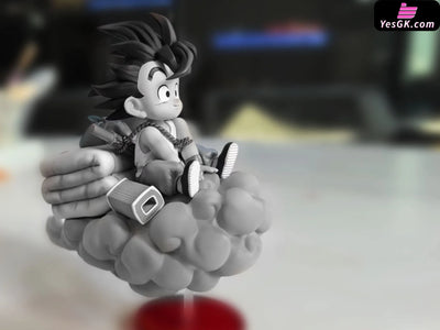 Dragon Ball Riding the Clouds Son Goku Moving GK Statue - League Studio [Pre-Order] Deposit / Black and white version