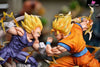 Dragon Ball Scenario Battle Series 01: Super Saiyan 2 Son Goku Vs Demonized Vegeta Resin Statue -