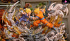 Dragon Ball Scenario Battle Series 01: Super Saiyan 2 Son Goku Vs Demonized Vegeta Resin Statue -