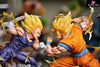Dragon Ball Scenario Battle Series 01: Super Saiyan 2 Son Goku Vs Demonized Vegeta Resin Statue -