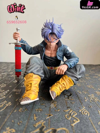Dragon Ball Seated Trunks Resin Statue - Wink Studio [Pre-Order]