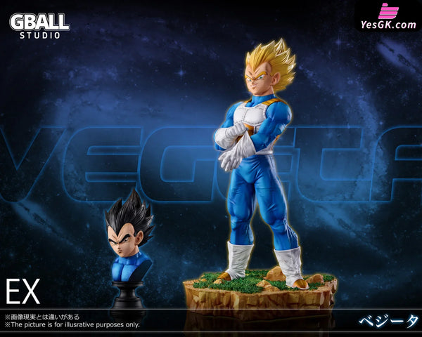 Dragon Ball Series 002 Vegeta Statue - Gball Studio [Pre-Order] Deposit / 1/4 Scale Ex Version