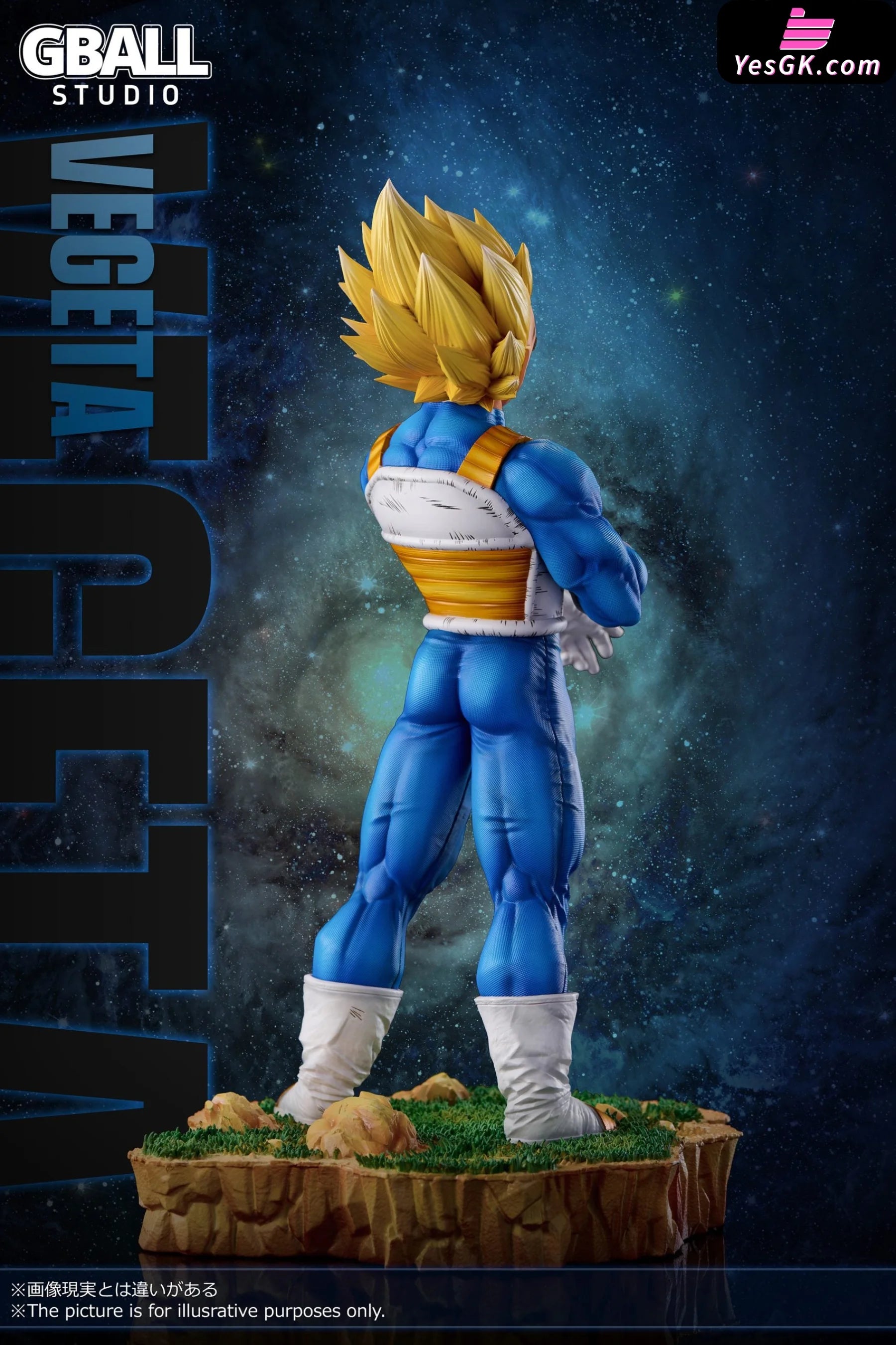 Dragon Ball Series 002 Vegeta Statue - Gball Studio [Pre-Order]