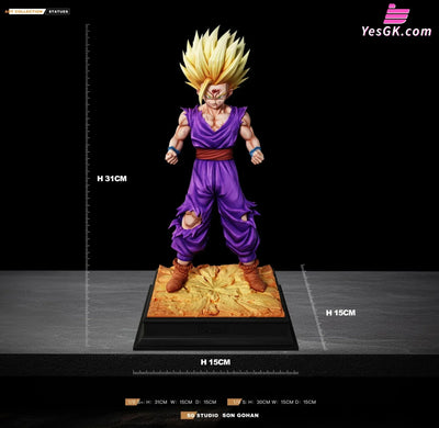 Dragon Ball Dragon Ball Series #5 Super Saiyan 2 Gohan GK Statue - SG Studio [Pre-Order] Deposit / High Version Dragon