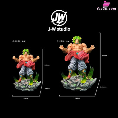 Dragon Ball Series Broly GK Statue - JW Studio [Pre-Order] Deposit / 1/4 Scale / High Edition Dragon Ball