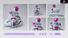 Dragon Ball Sitting Posture #6 Frieza & Special Edition Gold ? Statue - Wink Studio [Pre-Order]