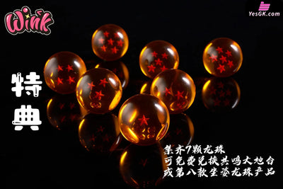 Dragon Ball Sitting Posture #6 Frieza & Special Edition Gold ? Statue - Wink Studio [Pre-Order]