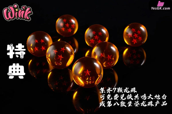 Dragon Ball Sitting Posture #6 Frieza & Special Edition Gold ? Statue - Wink Studio [Pre-Order]
