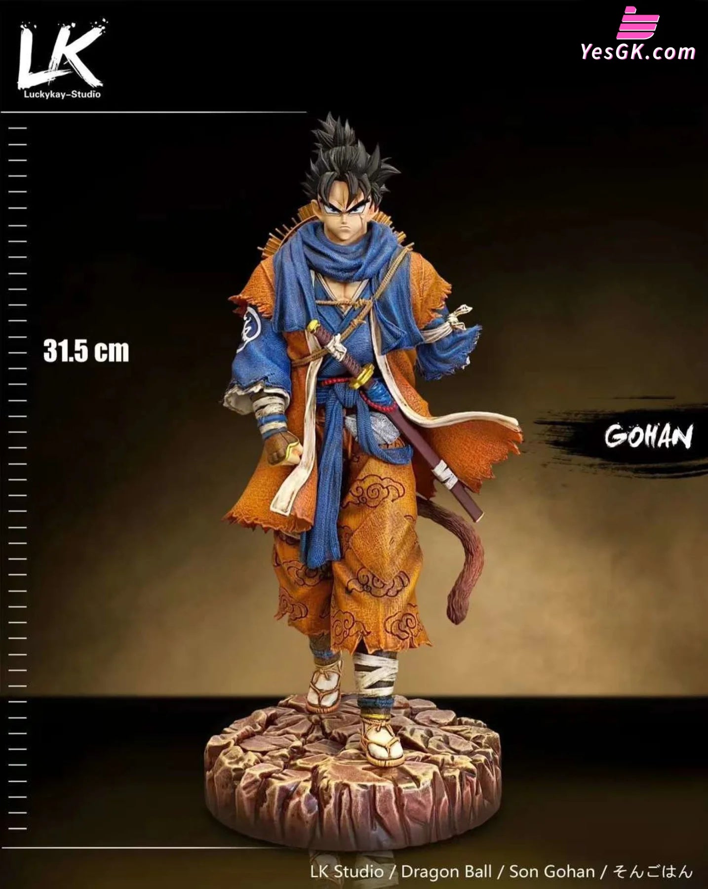 Dragon Ball Son Gohan In His Youth Resin Statue - Luckykay Studio [Pre-Order]