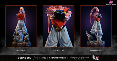 Dragon Ball Son Gohan Majin Buu Resin Statue - Dim Model Studio [Pre-Order]