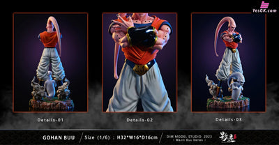 Dragon Ball Son Gohan Majin Buu Resin Statue - Dim Model Studio [Pre-Order]