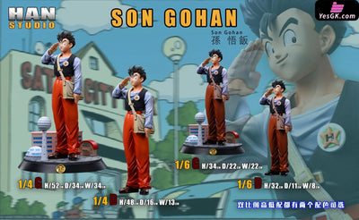 Dragon Ball Son Gohan The High School Student from Satan City GK Statue - HAN Studio [Pre-Order] Deposit / 1/4 Scale