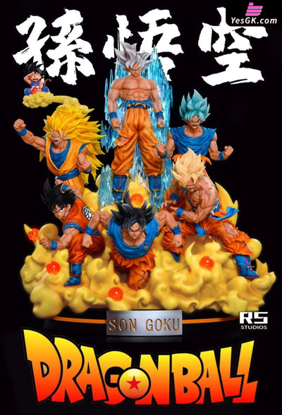 Dragon Ball Son Goku all Style Statue - RS Studio [In-Stock] Full Payment / 1/7 Scale Dragon Ball